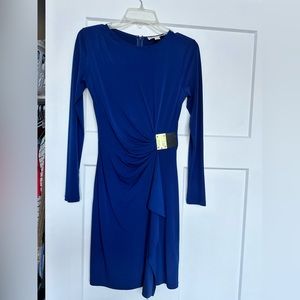 Royal blue dress